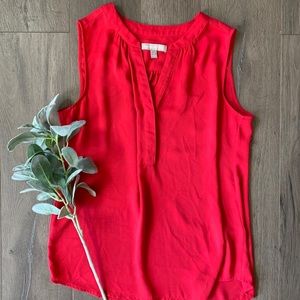 Banana Republic Red tank blouse